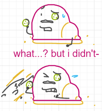 A panel from Ready Oar Knot, episode three of the Board Boards object show by Furretwalk/WalkingFurret.